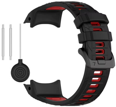 correa de silicona Ricardo Folgarida 22mm (para Garmin Instinct 3, 45mm), Black V2