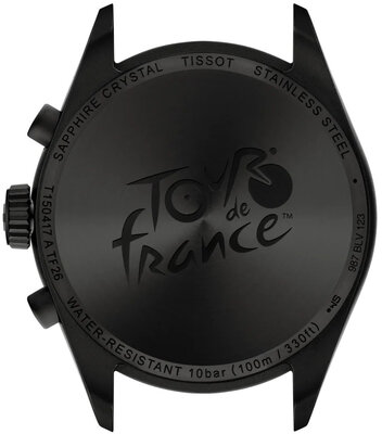 Tissot PR 100 Quartz Chronograph T150.417.37.057.00 Tour de France 2026 (+ correa de repuesto)