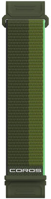 Correa de nailon Coros (para Vertix 2), verde, QuickFit