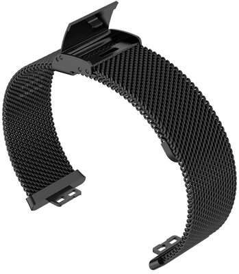 brazalete de acero inoxidable Ricardo Monterosa (para Huawei Watch Fit 3, 4, 4 Pro, 5, 5 Pro), Black
