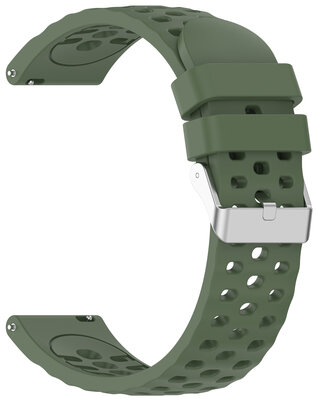 Correa de silicona Amazfit 20 mm (pro Active 3 Premium), Dark Green