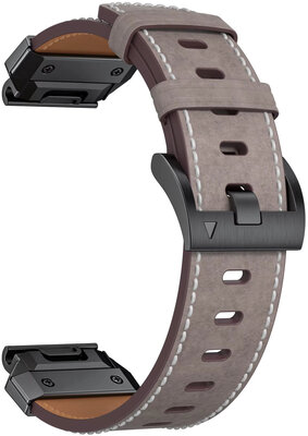 correa de cuero Ricardo Sappada 22mm, Gray, QuickFit