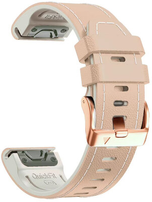 Correa de cuero Ricardo Sansicario 20mm, Beige, QuickFit