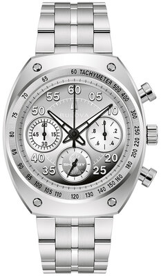Bulova Archive Series "Shelby" Racer Chronograph Quartz 96K118 Limited Edition 9999pcs (+ correa de repuesto)