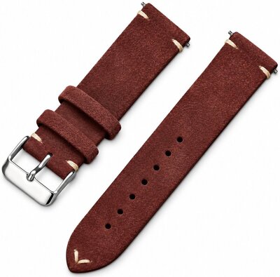 correa de cuero Ricardo Alba premium, Brown, Quick Release