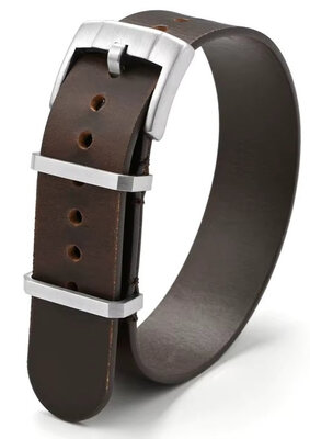 Correa de piel Ricardo Formia premium, Brown