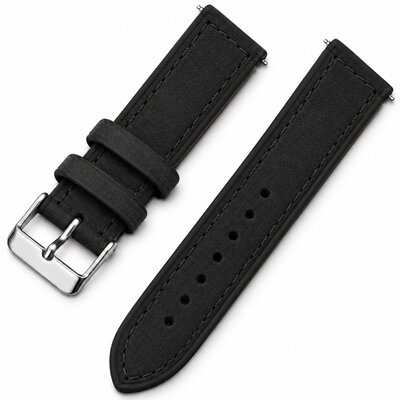 Correa de piel Ricardo Orvieto premium, Black, Quick Release