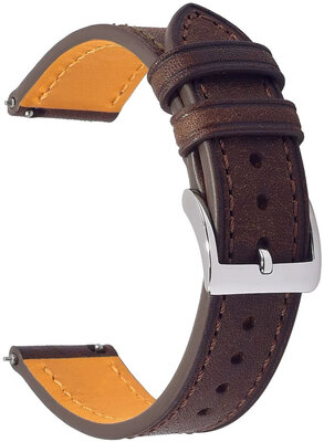 Correa de piel Ricardo Orvieto premium, Brown, Quick Release