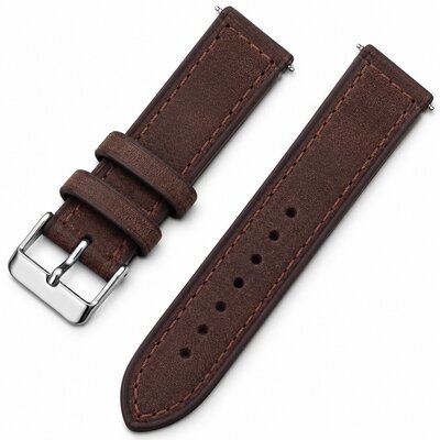 Correa de piel Ricardo Orvieto premium, Brown, Quick Release