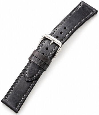 Correa de piel Ricardo Savona premium, Black