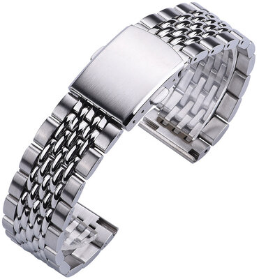 Pulsera de acero Ricardo Garda premium, Silver, Quick Release