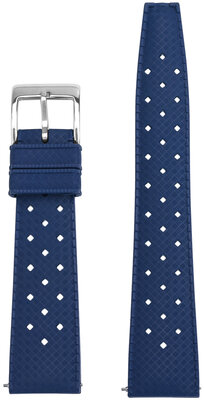 Correa de caucho Ricardo Terni premium 20mm, Blue, Quick Release