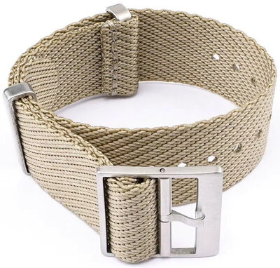 Correa textil Ricardo Mantova premium, Khaki, NATO