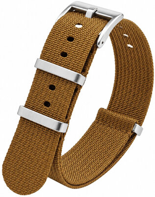 Correa textil Ricardo Olbia premium, Brown, NATO
