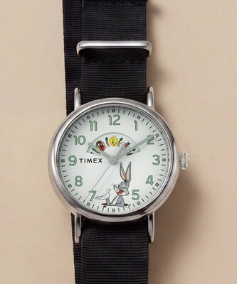 Timex Weekender x Looney Tunes Bunny & Friends TW2Y99100QY