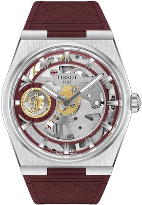 Tissot PRX Skeleton Automatic T137.405.17.371.00 Damian Lillard Limited Edition 1999pcs (+ correas de repuesto)