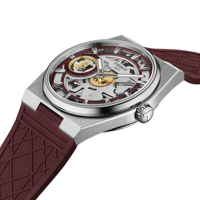 Tissot PRX Skeleton Automatic T137.405.17.371.00 Damian Lillard Limited Edition 1999pcs (+ correas de repuesto)