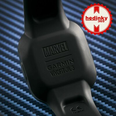 Correa de plástico Garmin (para Vívofit junior 3), negro, Marvel, Black Panther, 010-12666-40