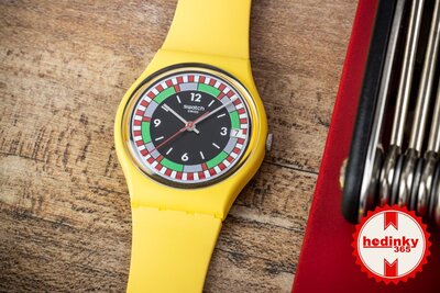 Swatch Yel_Race SO31J400 1984 Reloaded