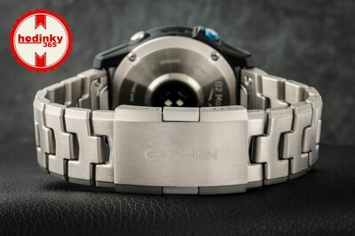 Garmin D2 Mach 1, Vented Titanium Bracelet (+ correa extra)