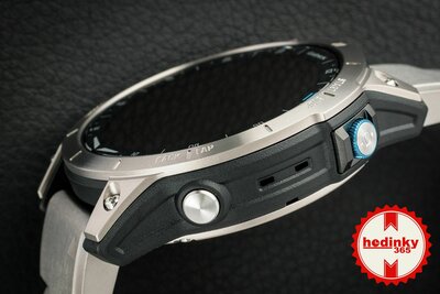 Garmin D2 Mach 1, Vented Titanium Bracelet (+ correa extra)