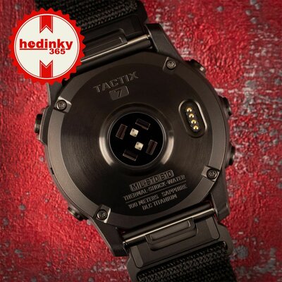 Garmin Tactix 7 PRO Solar Sapphire Ballistics Edition Black Nylon Band (+ correa extra)
