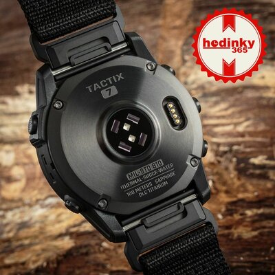 Garmin Tactix 7 PRO Solar Sapphire Black Nylon Band (+ correa extra)