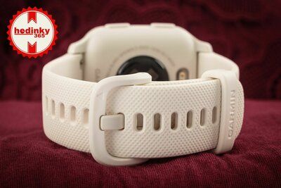 Garmin Venu Sq 2 Music, Peach Gold / Ivory Band