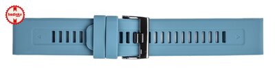Correa de silicona Ricardo 26mm (para Garmin Fenix 8/7X/6X (51mm), Tactix etc.), azul V1, QuickFit