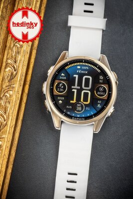 Correa de silicona Ricardo 20mm (para Garmin Fenix 8/7S/6S (43mm), y otros), blanca, QuickFit