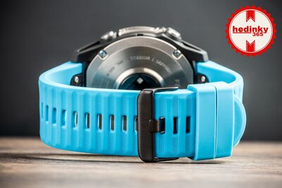 Correa de silicona Ricardo 26mm (para Garmin Fenix 8/7X/6X (51mm), Tactix etc.), azul V3, QuickFit