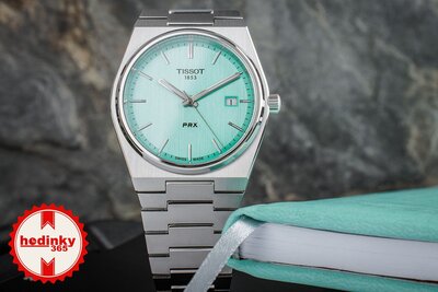 Tissot PRX Quartz T137.410.11.091.01 (en color Tiffany Blue)
