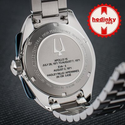 Bulova Lunar Pilot Quartz Chronograph 98K112 (+ correa de repuesto)