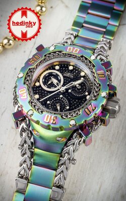 Invicta Gladiator Quartz 43mm 41131 (138 diamantes)