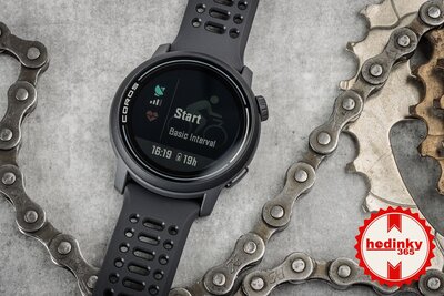 Coros Pace 3 Black / Silicone Band