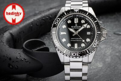 Edox Neptunian Grande Reserve Automatic 80801-3nm-nin