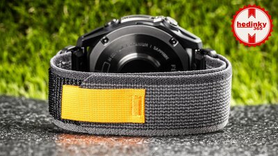 correa de nailon Ricardo 26mm (para Garmin Fenix 8/7X/6X (51mm), Tactix etc.), gris V3, QuickFit