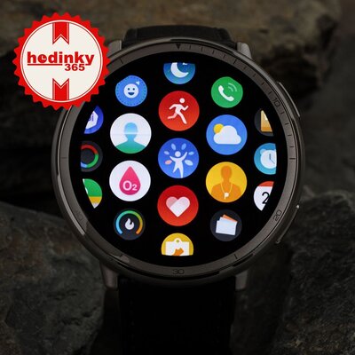 Amazfit Active 2 Premium (Round) Black Leather (+ correa de repuesto)