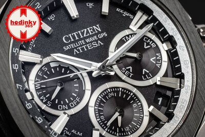 Citizen Satellite Wave Attesa Eco-Drive GPS CC4104-53E