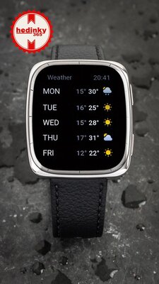 Amazfit Active 2 (Square) Black Leather (+ correa de repuesto)