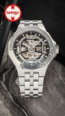 Edox Delfin Mecano 85310-3dm-ngin Limited Edition 300pcs (+ enrollador para relojes)