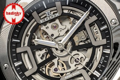 Edox Delfin Mecano 85310-3dm-ngin Limited Edition 300pcs (+ enrollador para relojes)